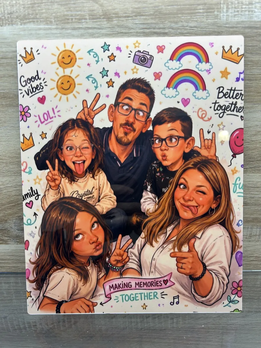 Tableau famille personnalisé