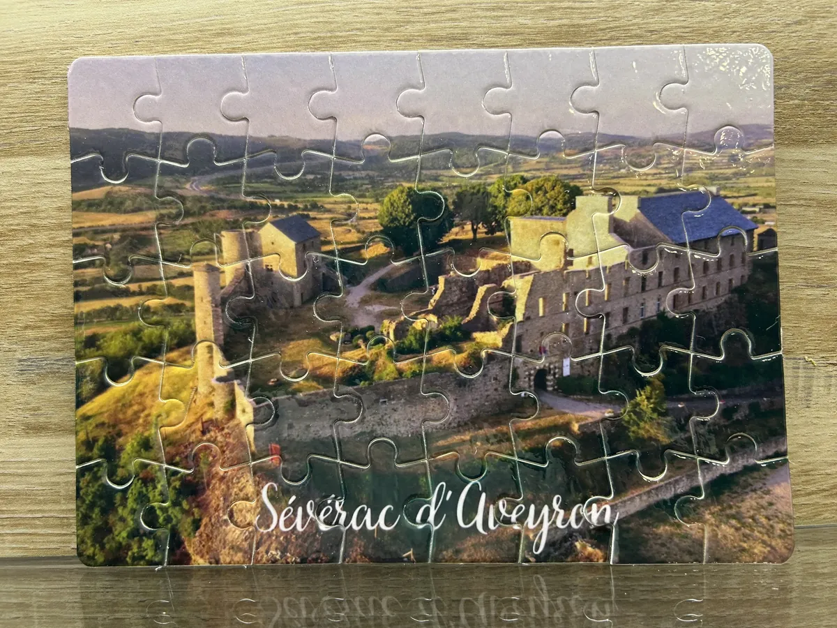 Puzzle photo — Sévérac d'Aveyron