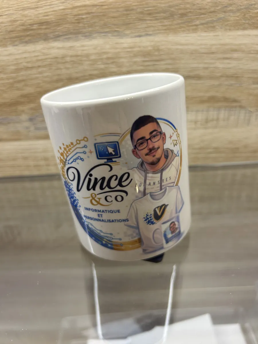 Mug au logo Vince and Co